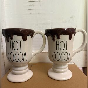 Rae Dunn hot coca mugs